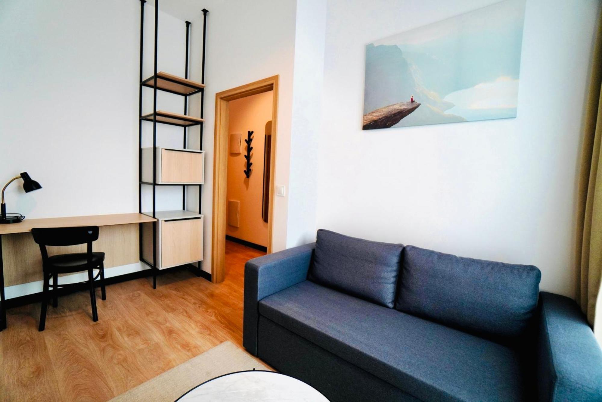 Bk Aparthotel Praga - National Stadium - Comfortable Apartment For 4 People Warschau Exterior foto