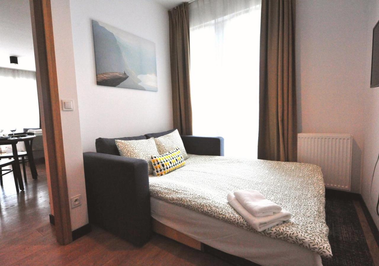 Bk Aparthotel Praga - National Stadium - Comfortable Apartment For 4 People Warschau Exterior foto